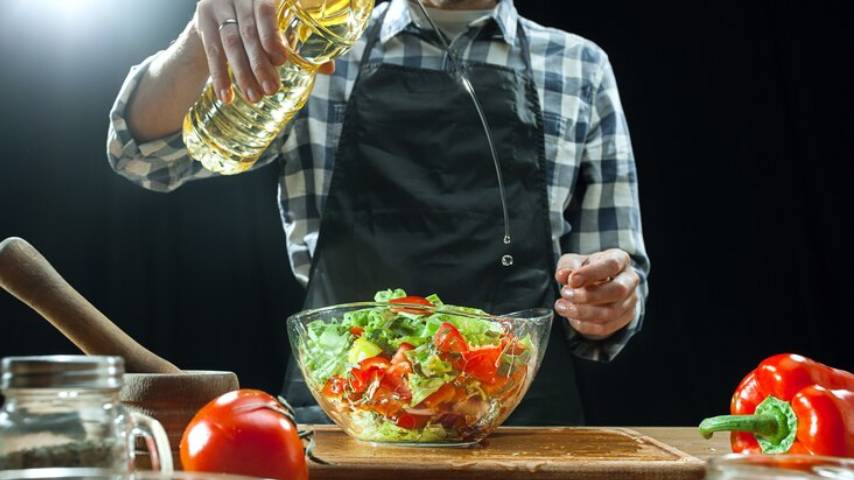 Light Olive Oil for Salad Dressing